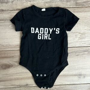 Daddy’s girl onesie 9-12m